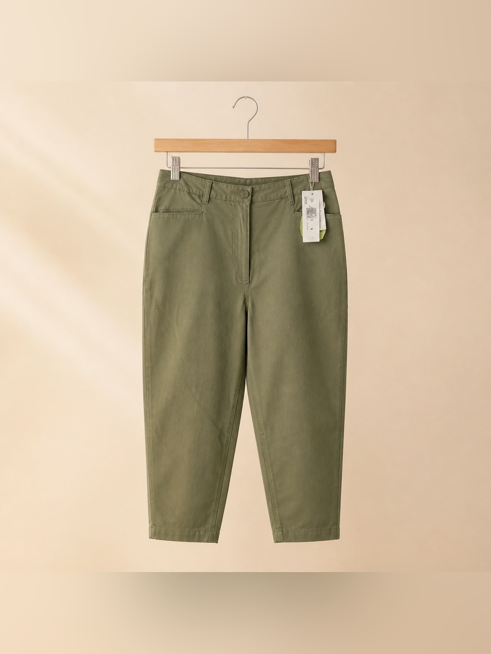 Jones New York Sport Size 14 Pistachio Green Cotton Slacks